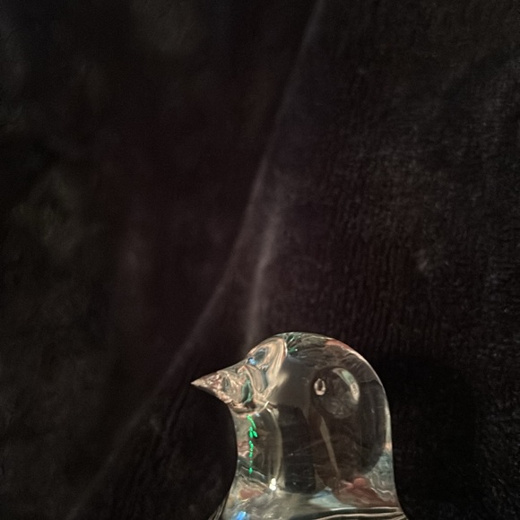 Waterford Carved Feathers Crystal Bird - Picture 5 of 5